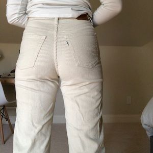 Levis ribcage corduroy